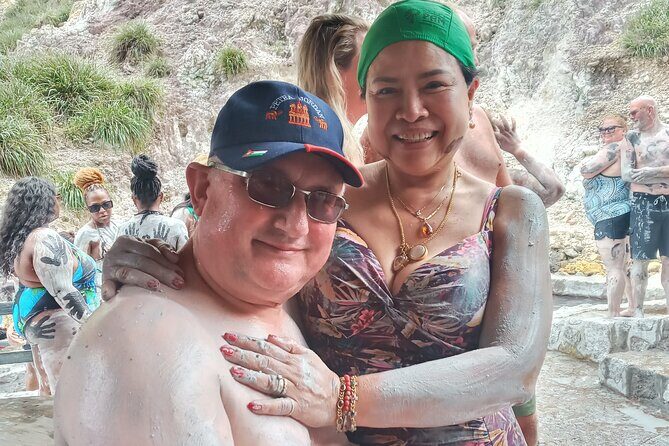 All Inclusive Tour Sulfur Mud Bath, waterfall,Beach & lunch break - Anse La Raye: your west-coast fishing village photo break