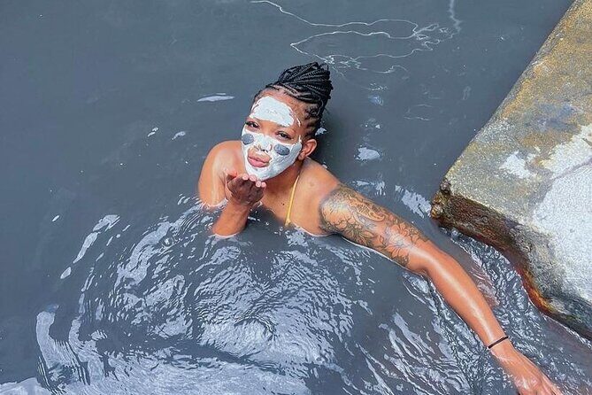All Inclusive Tour Sulfur Mud Bath, waterfall,Beach & lunch break - The beach break: where you can slow down and reset