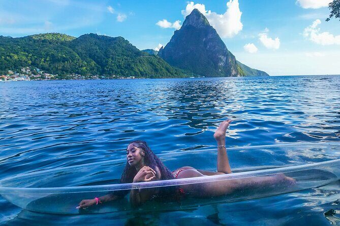 Clear Kayak Drone Photoshoot in St. Lucia - Who this is best for, and who should think twice