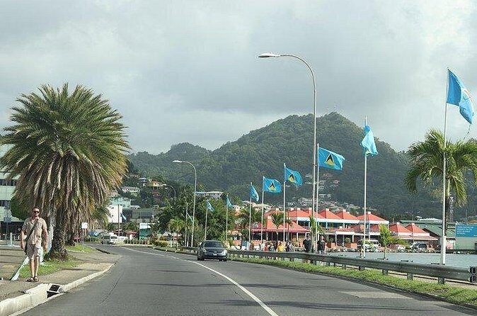 Cruise Ship - On Island for a Day Excursion - Stop 2: Sulphur Springs and the drive-through volcano experience
