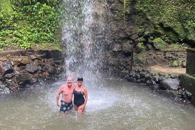 Fully Flexible Private Soufriere Land Tour - Piton Falls: a waterfall break between big-ticket stops
