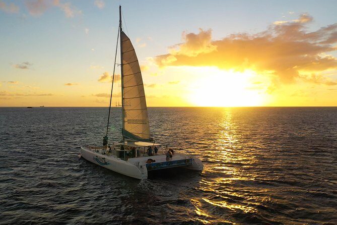 Private 3-Hour Catamaran Sunset Cruise from Soufriere for Up to 15 Guests - Open bar, snacks, and music: the vibe on deck