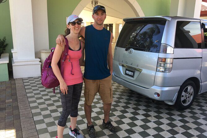 Private Airport Transfer from Hewanorra UVF to St. Lucia Resorts - Finding Your Driver: The Green Railing Waiting Area Method