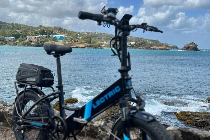 Private E-bike Tour in St. Lucia Northern - Pigeon Island National Landmark: The Split Between Two Seas