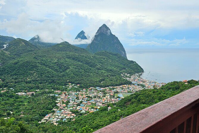 Private Island Tour St. Lucia - La Soufrière Drive-In Volcano: Pitons Views Plus Mud Bath and Volcano Options