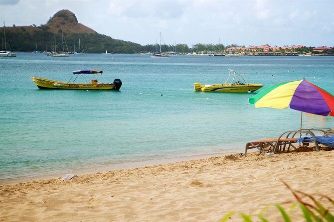 Private Northern Boat Tour- Castries To Rodney Bay or Rodney Bay to Marigot Bay - Reduit Beach: Great for a Real Chill Day, With a Few Trade-Offs