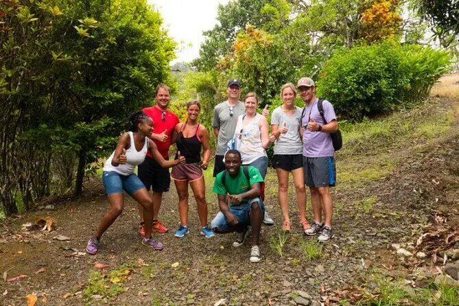 Rainforest Cycling Adventure in St. Lucia - Wrap-up at the Welcome Center and the photo stop