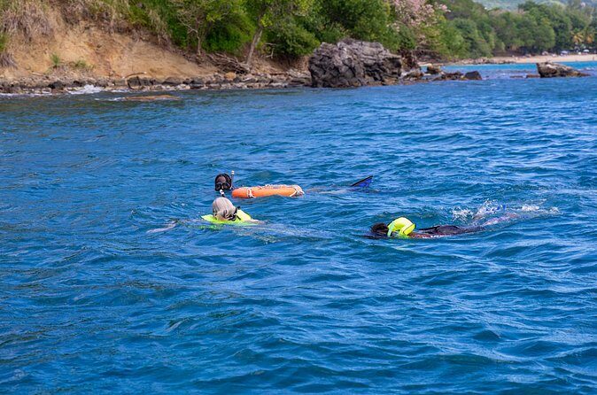 Snorkeling at Pigeon Island - Guide power: calm coaching and real reef spotting