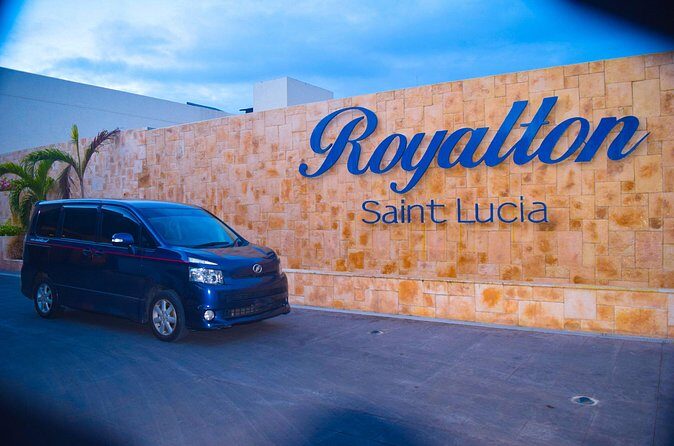 St Lucia Airport Private Transfer to Royalton Resort - The drive itself: stories, views, and smart photo stops