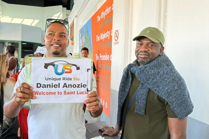 St. Lucia Airport Transfer Service - Spotting Your Driver in Choc, St. Lucia (Without Guessing)