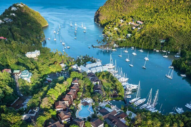 St Lucia Chocolate Making Marigot Bay & Souvenir Shopping - Horizon Cocktails View Point Bar & Grill: 20 Minutes to Shop and Breathe