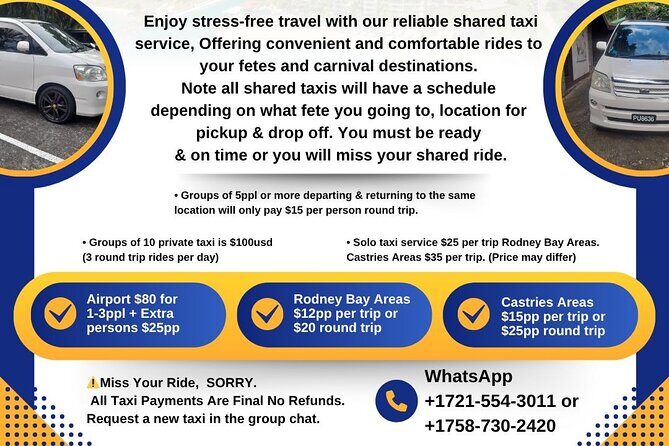 St. Lucia Private Transport - A realistic look at what is and isn’t included